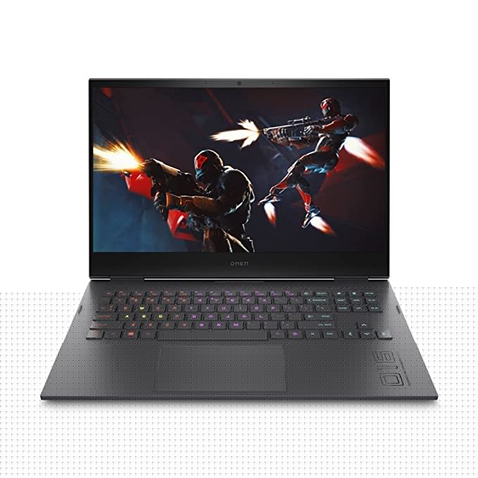 HP Omen 7th Gen AMD Ryzen 6800H 16.1 inch(40.9cm) FHD Gaming Laptop (16GB RAM/512GB SSD/GeForce RTX 3050 4GB Graphics/144Hz/Win 11/MSO 2021/Backlit KB/B&O Audio/Alexa),16-n0050AX
