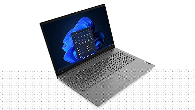 Lenovo V15 Laptop AMD Ryzen 5 5500U,8 GB DDR4 RAM,512 GB SSD PCIe,AMD Radeon? Graphics,,15.6" FHD Display,Windows 11 with Ms-Office Lifetime Validity,Silver Grey, 1 Year Warranty