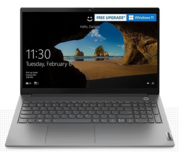 Lenovo ThinkBook 15 Intel 11th Gen Core i5 15.6" (39.62 cm) FHD IPS 300 nits Antiglare 100% sRGB Thin and Light Laptop (8GB/1TB HDD+256GB SSD/Windows 10 Home/MS Office/Mineral Grey/1.7 Kg), 20VEA0HFIH