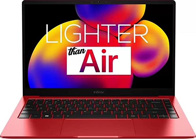 Infinix X1 Slim Series Core i5 10th Gen - (16 GB/512 GB SSD/Windows 11 Home) XL21 Thin and Light Laptop (14 Inch, Noble Red, 1.24 kg)