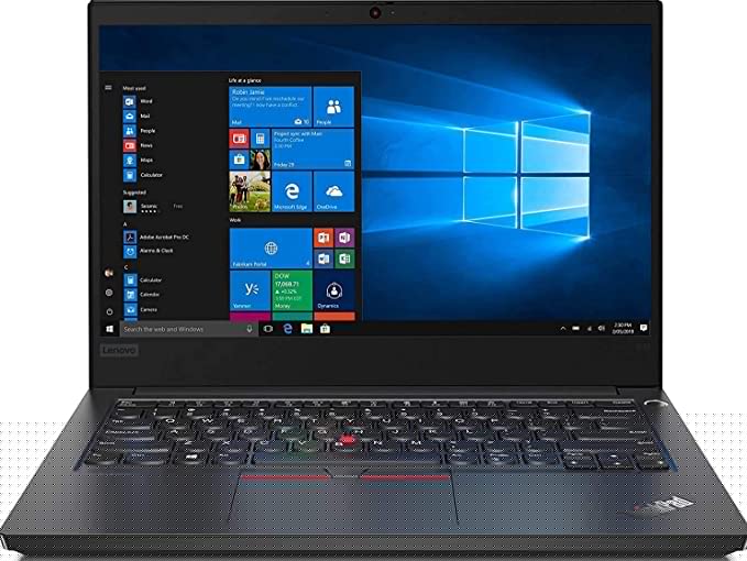 Lenovo ThinkPad E14 Intel Core i3 10th Gen 14 inches Full HD, LED Thin and Light Business, Laptop (4GB RAM/ 1TB HDD/ Windows 10 Home/ Black/ 1.69 kg) 20RAS0SG00