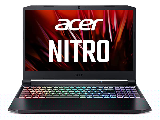 Acer Nitro 5 AN515-57 Intel Core i7-11800H 15.6"(39.6cm) FHD 144Hz IPS Display Gaming Laptop (NVIDIA GeForce RTX 3050 Ti Graphics, 16GB DDR4, Windows 10 Home, 256GB SSD+1TB HDD), 2.4kg
