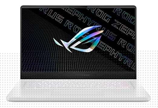 ASUS ROG Zephyrus G15(2022), 15.6" (39.62 cms) 2K WQHD 165Hz/3ms, AMD Ryzen 7 6800HS, 6GB RTX 3060, Gaming Laptop (16GB/1TB SSD/90WHrs Battery/Windows 11/Office 2021/White/1.9 Kg), GA503RM-HQ142WS