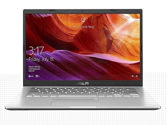 ASUS VivoBook14 Intel Core i3-1115G4 14.1 inches FHD IPS Laptop (4GB RAM/256GB SSD/Windows 10 Home/Office H&S 2019/1 Yr. McAfee/UHD Graphics/FP Reader/1.6 kg/Silver) X415EA-EB302TS