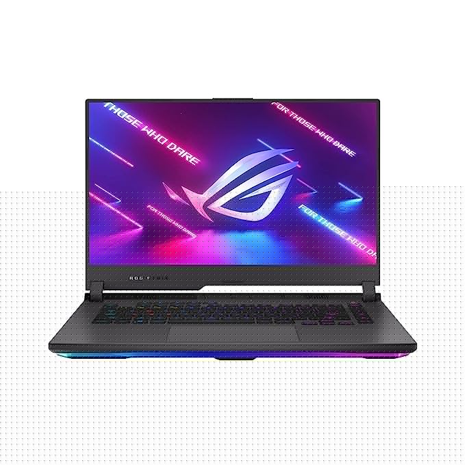 ASUS ROG Strix G15, AMD Ryzen 7 5800H, 15.6" (39.62 cm) FHD 300Hz/3ms, 8GB RTX 3070 Graphics, Gaming Laptop (16GB/1TB SSD/Win 11/Office 2021/90WHr Battery/Gray/2.3 kg), G513QR-HF302WS