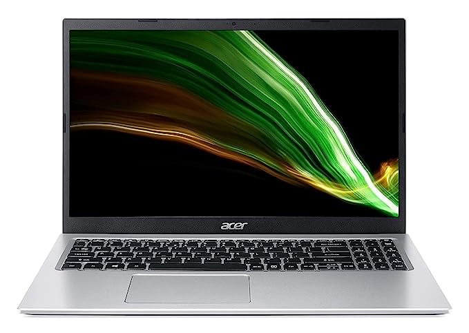 Acer Aspire 3 core i5 11th Generation Processor 15.6-inch Thin and Light Laptop - (8 GB/1 TB HDD+256GB SSD/Microsoft Office/Windows 10 Home/Intel Iris Xe Graphic/1.7Kg/Silver) A315-58