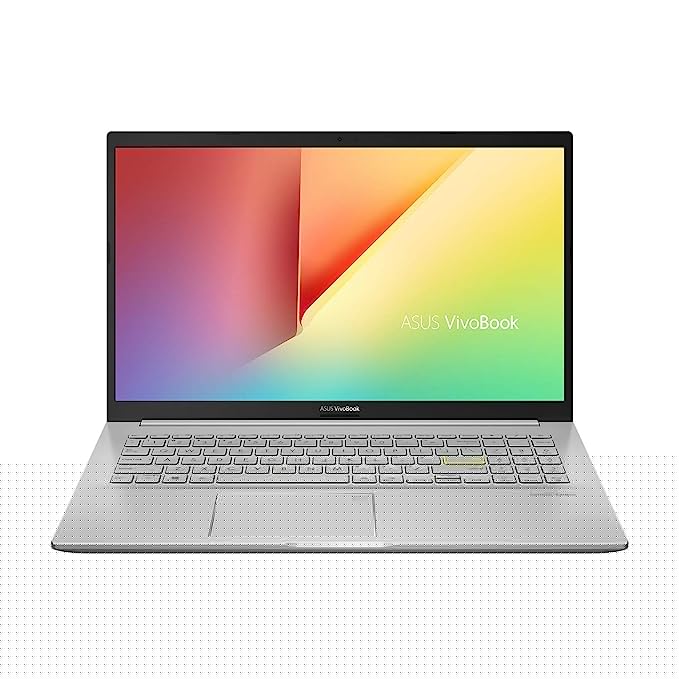 ASUS 15-K513EA-BN333TS Intel Core i3-1115G4 15.6 inches FHD VivoBook (8GB RAM/ 256GB SSD/ Windows 10 Home + McAfee/ Ms Office H&S 2019/ FP Reader/ Backlit Keyboard/ 1.75 kg/ Transparent Silver)