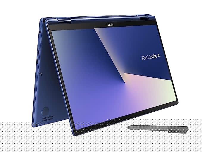 ASUS ZenBook Flip 13 UX362FA Intel Core i7 8th Gen 13.3-inch FHD Touchscreen 2-in-1 Thin & Light Laptop (8GB RAM/512GB NVMe SSD/Windows 10/Integrated Graphics/Royal Blue/1.30 Kg), UX362FA-EL701T