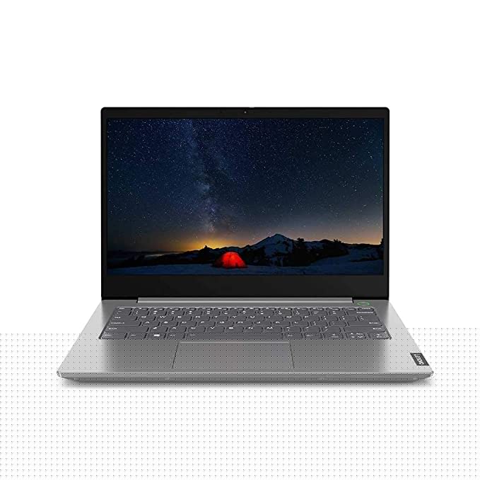 Lenovo ThinkBook 14 Intel Core i5 10th Gen 14-inch Full HD Thin and Light Laptop (8GB RAM/ 512gb SSD/ DOS/ Mineral Gray/ 1.49 kg) 3 Years ADP Warranty