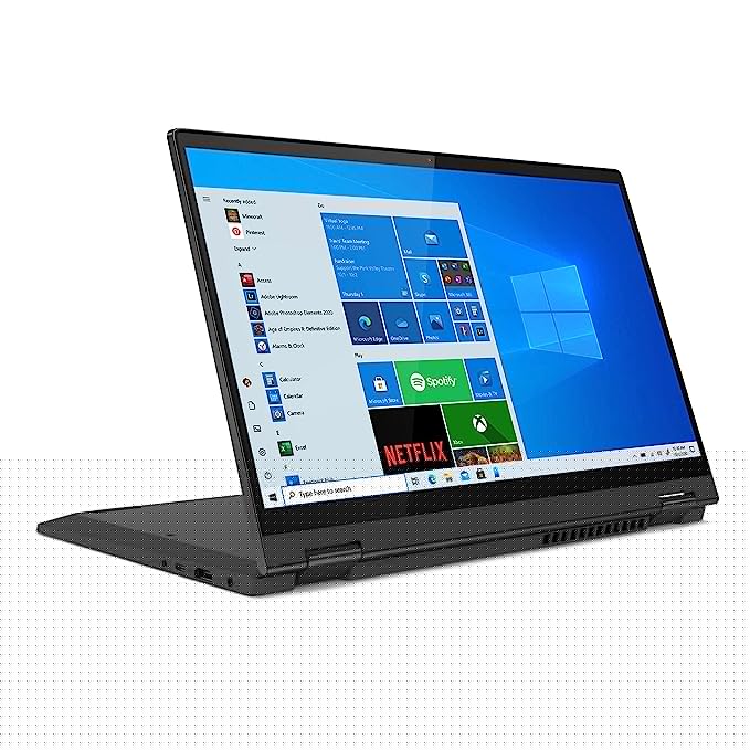 Lenovo Flex 5 14 14.0" Laptop, 14.0" FHD (1920 x 1080) Touch Display, AMD Ryzen 5 5500U Processor, 16GB DDR4 RAM, 256GB NVMe SSD Storage, AMD Radeon Graphics, Digital Pen, Win 10H, 82HU0036US, Grey