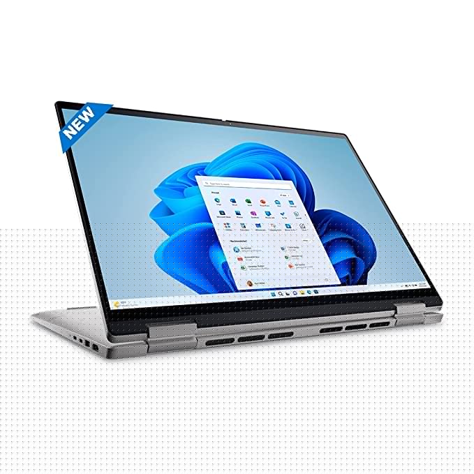Dell Inspiron 7620 2in1 Laptop, i5-1235U, 8GB DDR4, 512GB SSD, Integrated, 16" (40.64Cms) FHD+ WVA AG Touch 60 Hz LBL 300 nits Plus, Active Pen, Win 11+ MSO'21, Platinum Silver (D560905WIN9S, 2.1Kgs)
