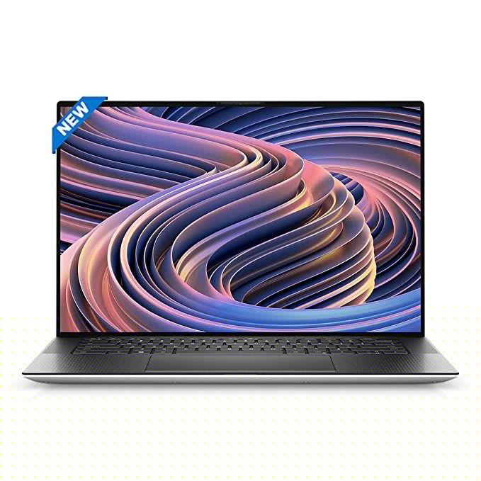 Dell New XPS 9520 Thin& Light Laptop, Intel i7-12700H, 16GB, 512GB SSD, NVIDIA RTX 3050 Ti (4GB GDDR6), 15.6" UHD+ AR InfinityEdge Touch 500 nits, Backlit KB, Platinum Silver, 2.01Kgs (D560070WIN9S)