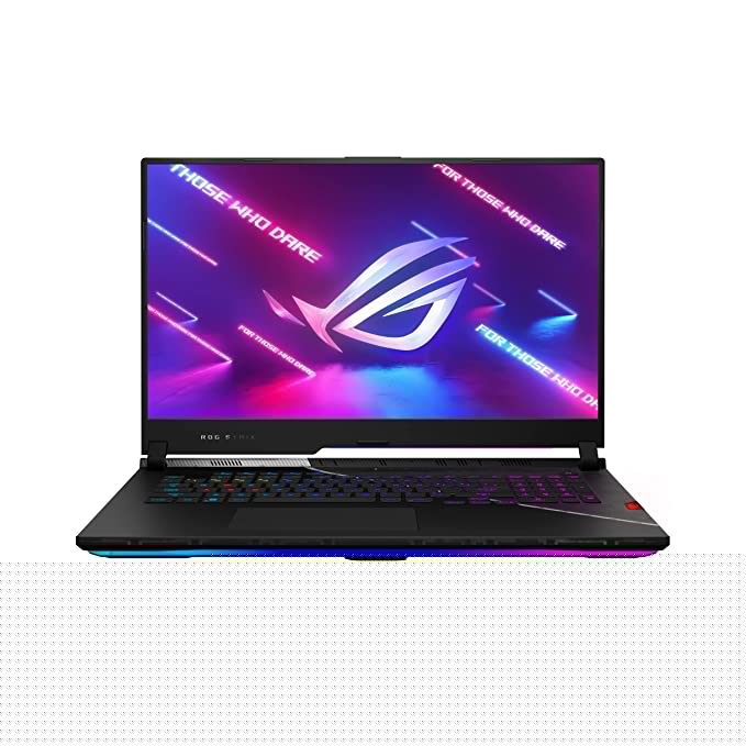 ASUS ROG Strix Scar 17 (2022), 17.3" (43.94 cms) 2K WQHD 240Hz/3ms, Intel Core i9-12900H 12th Gen, RTX 3070 Ti 8GB Graphics, Gaming Laptop (32GB/1TB SSD/Win 11/Office 2021/Black/2.9 kg) G733ZW-LL139WS