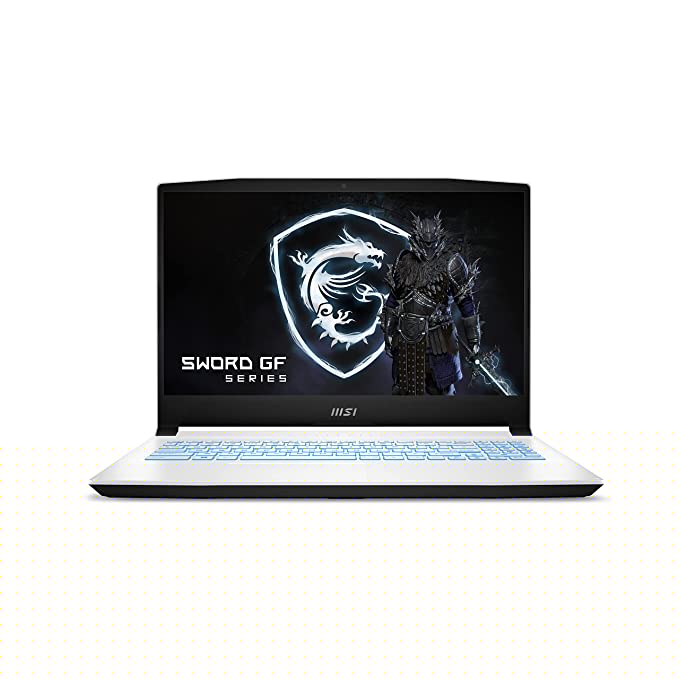 MSI Sword 15 A12VF, Intel 12th Gen. i7-12650H, 40CM FHD 144Hz Gaming Laptop (16GB/1TB NVMe SSD/Windows 11 Home/Nvidia GeForce RTX4050, 6GB GDDR6/White/2.25Kg), A12VE-402IN