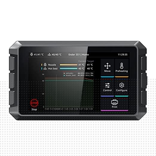 VOIV Sonic Pad for FDM 3D Printer with Multiple Interfaces 7'' Touchs n RAM 2G ROM 8G Integrate Design Comaptible with -3 V2 / -3 S1 / -3 S1 Pro Print High Speed and