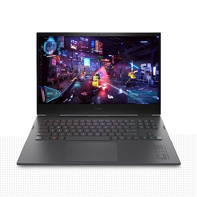 HP Omen AMD Ryzen 7 6800H 16.1 inch(40.9cm) FHD Anti-Glare Gaming Laptop(16GB RAM/512GB SSD/NVIDIA GeForce RTX 3050 Ti 4GB Graphics/144Hz/7ms Response time/Win 11/MSO/Backlit KB/B&O Audio),16-n0091AX