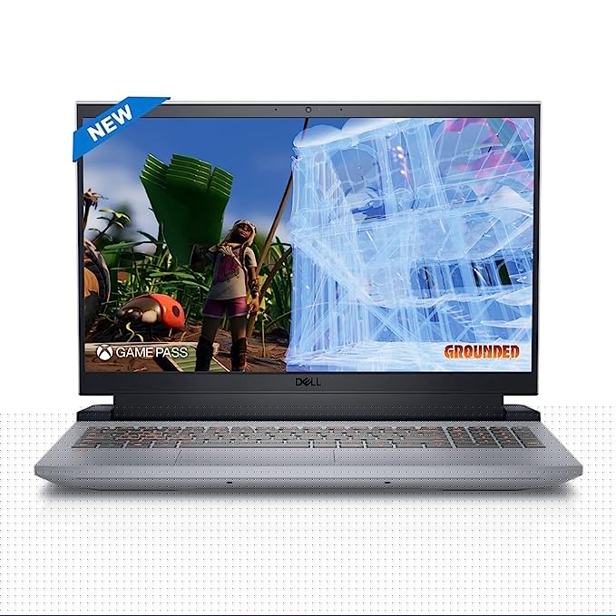 Dell G15-5520 Gaming Laptop, Intel i5-12500H, 8GB & 512GB SSD, NVIDIA RTX 3050 (4GB GDDR6), 15.6" (39.62Cms) FHD WVA AG 120Hz 250 nits, Backlit KB, Dark Shadow Grey (245510C0R31O0MC1IN, 2.81 KGs)