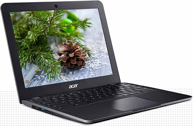Acer Flagship Chromebook 12" HD+ Display Laptop for Student, Intel Celeron N4020 Up to 2.8GHz, 4GB LPDDR4, 160GB Storage (32GB eMMC+ 128GB Micro SD), Webcam, WiFi 5, Zoom Meeting, Chrome OS