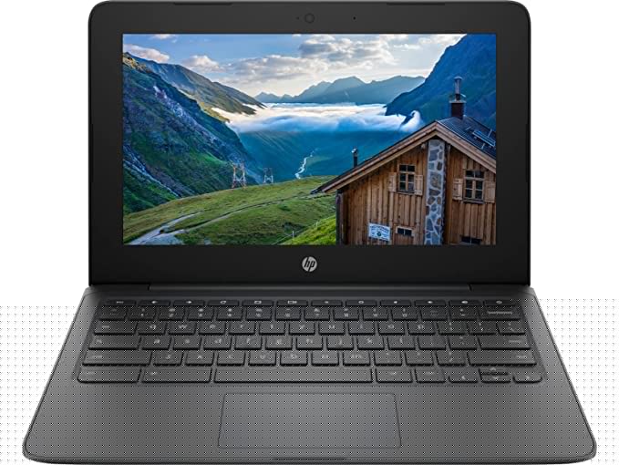 HP Newest 11.6" HD (1366 x 768) Chromebook Laptop, for Business and Student, Intel Celeron N3350(Up to 2.4GHz), 4GB Memory, 32GB eMMc + CUE 128GB SD Card, Webcam, USB-A&C, WiFi , Bluetooth, Chrome OS