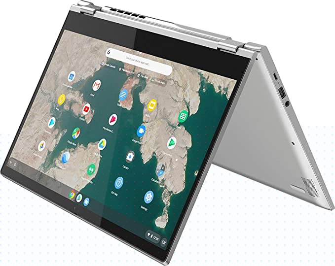 Lenovo 2022 Newest C340 15.6" FHD Touchscreen 2-in-1 Chromebook Laptop, Intel i3 CPU(Up to 3.4GHz), 4GB RAM, 64GB eMMC, USB-C, Wi-Fi, Bluetooth, Webcam, Chrome OS