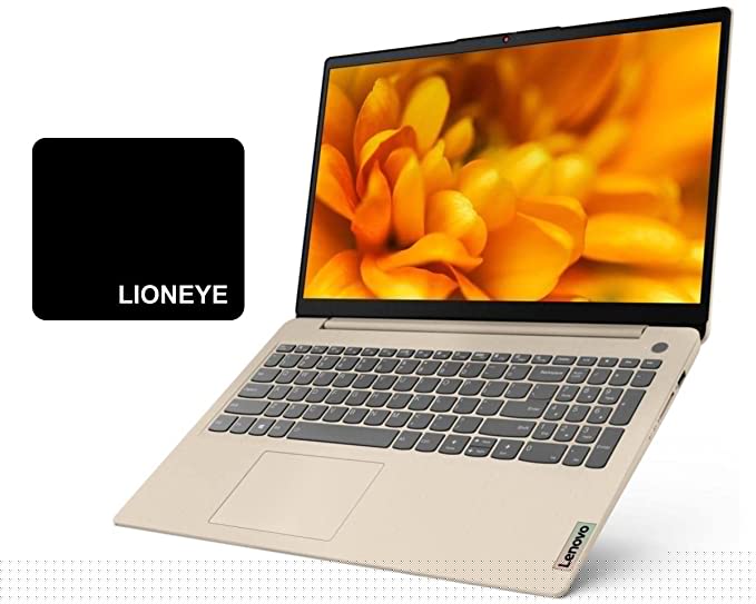 2022 Lenovo IdeaPad 3i 15 Touchscreen Laptop, Intel i3-1115G4 8GB RAM 256GB SSD, 15.6 FHD Display, Fingerprint Reader, Webcam for Remote School&Work, Premium Lightweight, Windows 11 S, LIONEYE Bundle