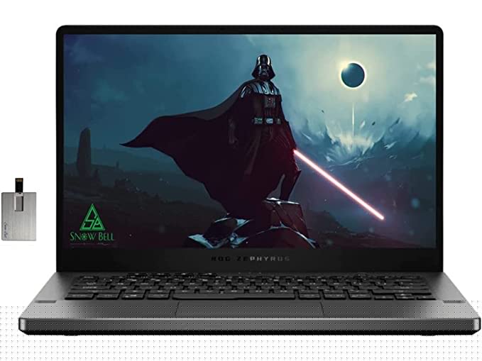 ASUS 2022 ROG Zephyrus G14 14" FHD Gaming Laptop, AMD Ryzen 7-5800HS(Beats Intel i7-11750H), 24GB RAM, 1TB PCIe SSD, Backlit Keyboard, GeForce GTX 1650 Graphics, Win 11, Gray, 32GB USB Card