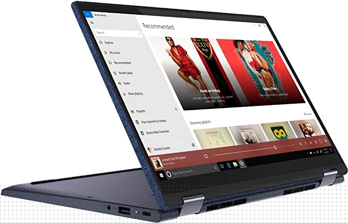 Lenovo Yoga 6 13.3" FHD IPS 300nits Touchscreen Laptop, AMD Ryzen 7 4700U, 8GB DDR4-3200, 512GB NVMe SSD, Webcam, Backlit-KB, Fingerprint Reader, WiFi 6, Bluetooth 5, Windows 10, TWE Cloth