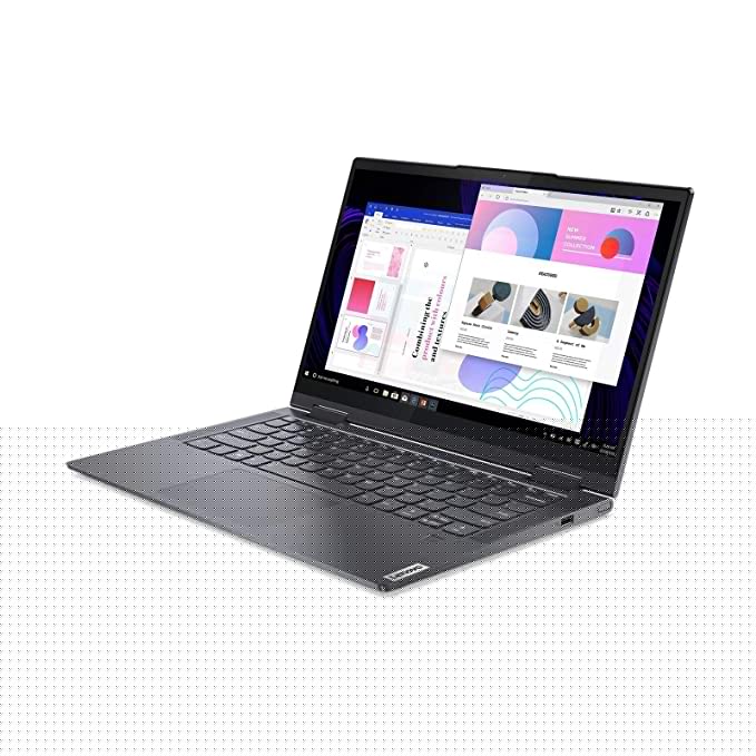 Lenovo Yoga 7i 14.0" FHD IPS 300nits Touchscreen Laptop, Intel Evo Platform, Core i5-1135G7, Webcam, Backlit Keyboard, 2xThunderbolt 4, Intel Iris Xe Graphics, Windows 10, 8GB RAM, 512GB NVMe SSD