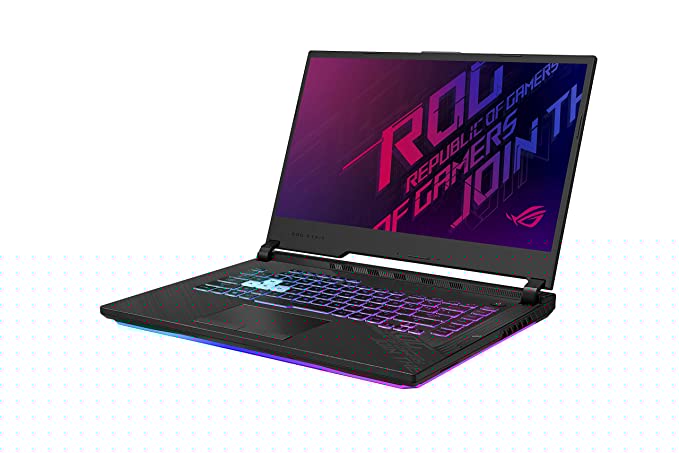 ASUS ROG Strix G15 (2020) Gaming Laptop, 15.6? 144Hz FHD IPS Type Display, NVIDIA GeForce RTX 2070 SUPER, Intel Core i7-10870H, 16GB DDR4, 512GB PCIe SSD, RGB Keyboard, Windows 10 Home, G512LWS-PH74