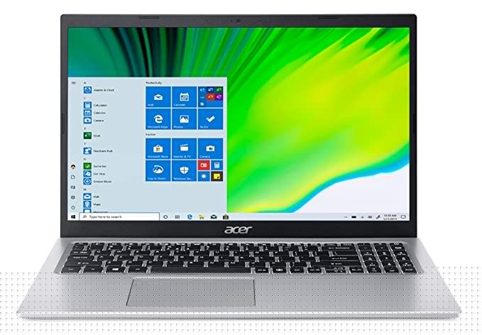 Acer Aspire 5 A515-56-363A, 15.6" Full HD IPS Display, 11th Gen Intel Core i3-1115G4 Processor, 4GB DDR4, 128GB NVMe SSD, WiFi 6, Backlit Keyboard, Windows 10 Home (S Mode)