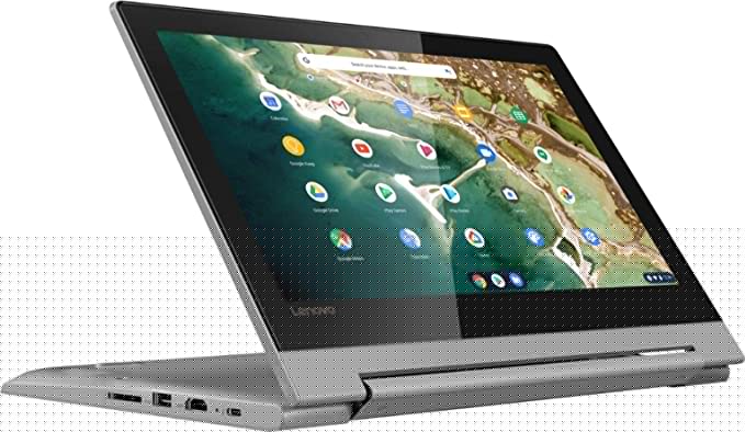 Lenovo Chromebook Flex 3 2-in-1 11.6" HD Touchscreen Laptop, MediaTek MT8173C Quad-Core Processor, 4GB RAM, 32GB eMMC, HDMI, Webcam, Wi-Fi, Bluetooth, Chrome OS, Platinum Gray, W/ IFT Accessories