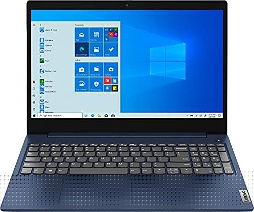 Lenovo IdeaPad 3 15.6" HD Touchscreen Laptop, Intel Core i3-10110U Processor, 8GB RAM, 256GB SSD, HDMI, Webcam, Wi-Fi 5, Bluetooth, Windows 10, Abyss Blue, w/ IFT 32GB USB 3.0 Flash Drive