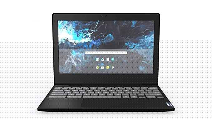 Lenovo New 3 Chromebook 11.6 inches HD (1366 X 768) Laptop PC, Intel Celeron N4020 Dual-Core Processor, 4GB RAM, 32GB eMMC, Webcam, WiFi, Bluetooth, Chrome OS, Onyx Black (Google Classroom Ready)