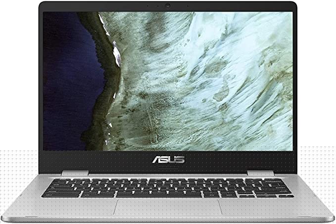 Asus Chromebook 14" HD Anti-Glare Nano-Edge Display Laptop Computer, Intel Celeron N3350 up to 2.4GHz, 4GB DDR4, 64GB eMMC Flash Memory, HD Webcam, 802.11ac, Bluetooth, USB-C, MicroSD, Chrome OS