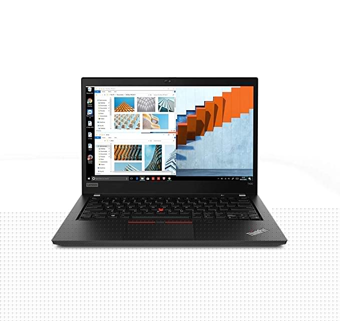 Lenovo ThinkPad T490 Laptop (20N2-001YUS) Intel i5-8265U, 8GB DDR4 RAM, 256GB SSD, 14-inch FHD 1920x1080, Win10 Pro, 720p Webcam, Fingerprint Reader