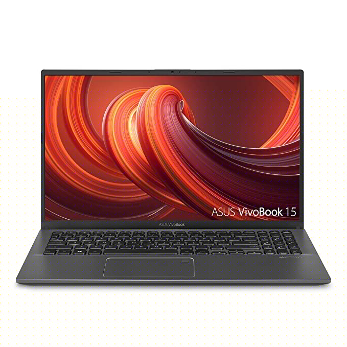 ASUS F512DA-EB51 VivoBook 15 Thin and Light Laptop, 15.6? Full HD, AMD Quad Core R5-3500U CPU, 8GB DDR4 RAM, 256GB PCIe SSD, AMD Radeon Vega 8 Graphics, Windows 10 Home,Slate Gray