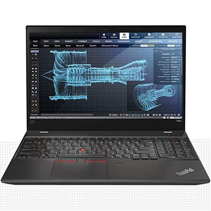 Lenovo ThinkPad P52s Mobile Workstation Ultrabook Laptop (Intel 8th Gen i7-8550U 4-core, 16GB RAM, 512GB SSD, 15.6 Inch FHD 1920x1080 IPS, NVIDIA Quadro P500, Fingerprint, Backlit Keyboard, Win 10 Pro