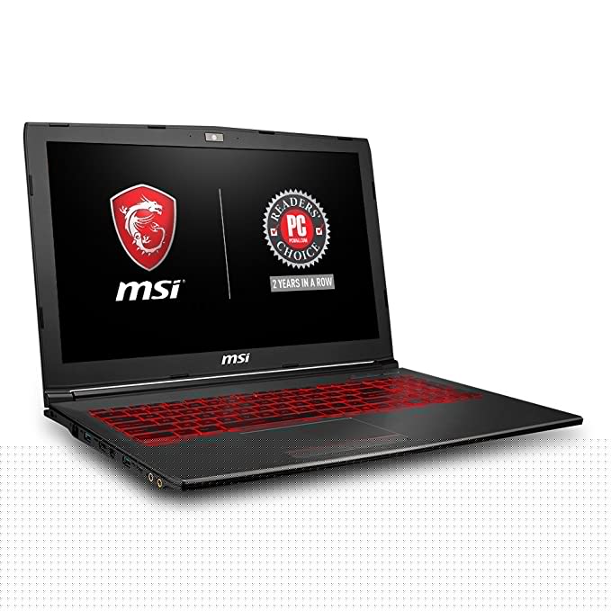 MSI 15.6" Thin and Light Gaming Laptop (GTX 1050Ti 4G i7-8750H 6 Cores 8GB 128GB SSD + 1TB Windows 10 64 bit)