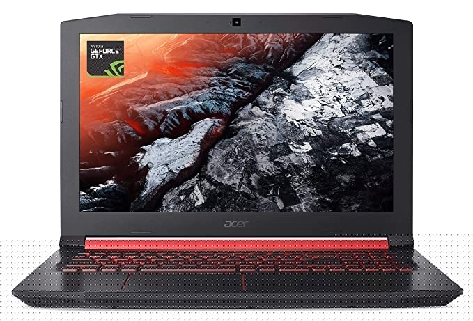 Acer Nitro 5 Gaming Laptop, Intel Core i5-7300HQ, GeForce GTX 1050 Ti, 15.6" Full HD, 8GB DDR4, 256GB SSD, AN515-51-55WL
