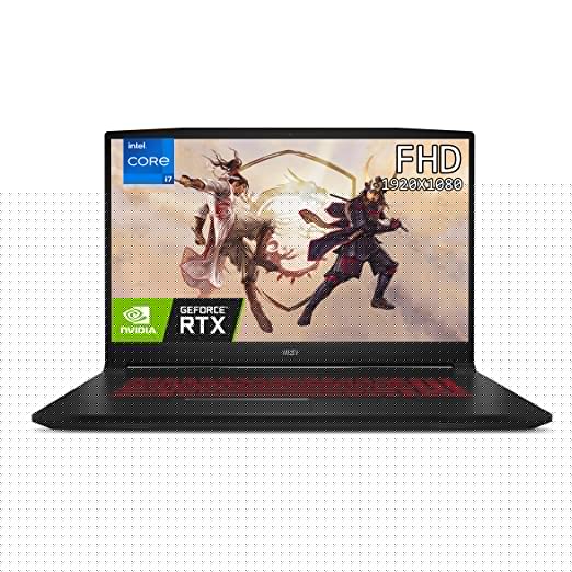 MSI Katana GF76, Intel 11th Gen i7-11800H, 43cm FHD 144 Hz Gaming Laptop(16GB/512GB NVMe SSD/Win11 Home/Nvidia RTX3060 6GB GDDR6/2.6Kg), 11UE-485IN, 5% Instant off on APay ICICI CreditCard(Prime only)