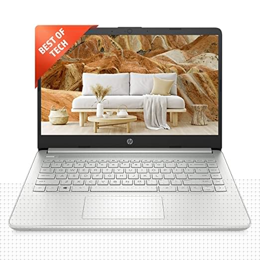 HP 14s, Ryzen 5-5500U 16GB RAM/512GB SSD 14-inches (35.6 cm) FHD, IPS, Micro-Edge Display/AMD Radeon Graphics/Alexa/Win 11/Backlit KB/Dual Speakers/MSO 2021/1.46 Kg, 14s- fy1003AU, Windows 11 Home