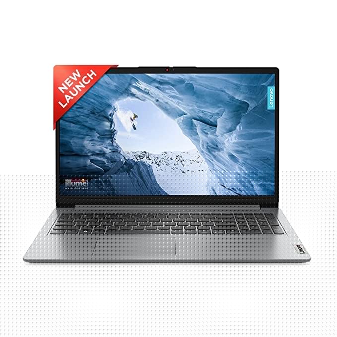 Lenovo IdeaPad Slim 1 Ryzen 3 7320U 15.6" (39.62cm) FHD Laptop (8GB/512GB SSD/Win 11/Office 2021/2 Year Warranty/Alexa Built-in/3 Month Game Pass/Cloud Grey/1.58Kg), 82VG009MIN