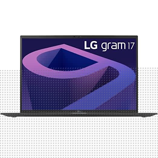 LG Gram17 Intel EVO-[12th Gen Core i7/Win11/16GB/512GB SSD Intel Iris Xe Graphics] [Thunderbolt4/USB-C] [FHD Webcam+Built-in AI] 80WH Battery 3Yrs Warranty(Black,1.35 kg)
