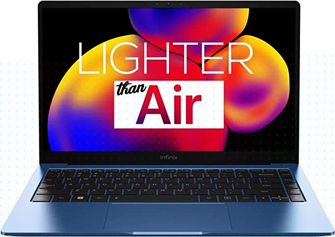 Infinix X1 Slim Series Intel Core i3 10th Gen - (8 GB/256 GB SSD/Windows 11 Home) XL21 Thin and Light Laptop 14 inch (35 cm) (Cosmic Blue, 1.24 kg)