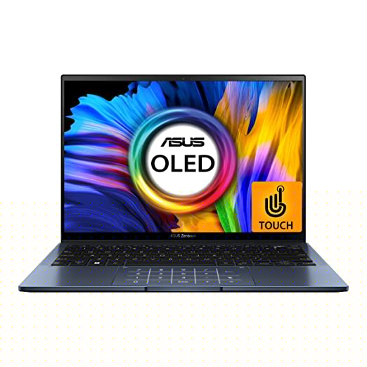 ASUS Zenbook S 13 (2022), 13.3" (33.78 cm) 2.8K OLED 16:10 Touch, AMD Ryzen 7 6800U, Integrated Graphics, Thin and Light Laptop (16GB/1TB SSD/Windows 11/Office 2021/Blue/1.10 kg), UM5302TA-LX701WS