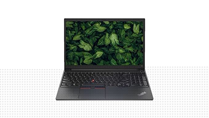 Lenovo ThinkPad E15 Intel Core i3 12th Gen 15.6" FHD Thin and Light Laptop (8GB RAM/512GB SSD/DOS/FPR/Black/1.7 kg), 21E6S05E00