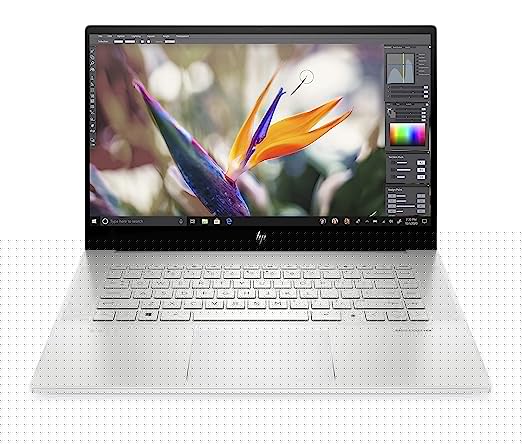 HP Envy 15- 11Th Gen Intel Core I9/32Gb/1Tb Ssd/15.6 Inches 400 Nits,4K Amoled Touch, Tuv + Windows 11 Pro 64/Nvidia Geforce RTX 3060 6Gb Graphics/Alexa/Fpr /B&O/2.14Kg,15-Ep1087Tx, Natural Silver