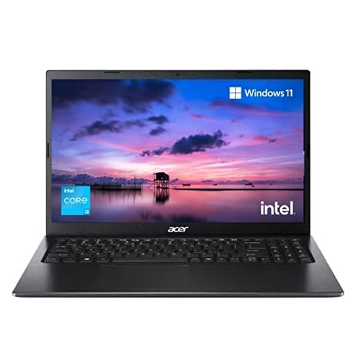 Acer Extensa 15 Lightweight Laptop Intel Core i3 11th Gen Processor - (8 GB/ 512 GB SSD/ Windows 11 Home/ 1.7kg/ Black/ Elevated Hinge Design) EX215-54 with 39.6 cm (15.6 inches) FHD Display