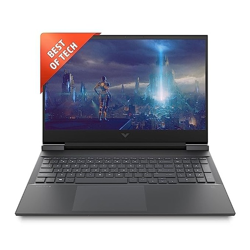 HP Victus Gaming Latest AMD Ryzen 7 5800H Processor 16.1"(40.9 cm) FHD Laptop (16GB RAM/512GB SSD/144 Hz/RTX 3060/Win 11/MSO/Xbox Pass),16-e0361ax,5% Instant Off on APay ICICI CreditCard (Prime only)