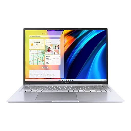 ASUS Vivobook 16X (2022), AMD Ryzen 5 5600H, 16" (40.64 cms) FHD+, Thin and Laptop (16GB/512GB SSD/Windows 11/Office 2021/Alexa Built-in/Backlit KB/FP Sensor/Silver/1.88 kg), M1603QA-MB512WS